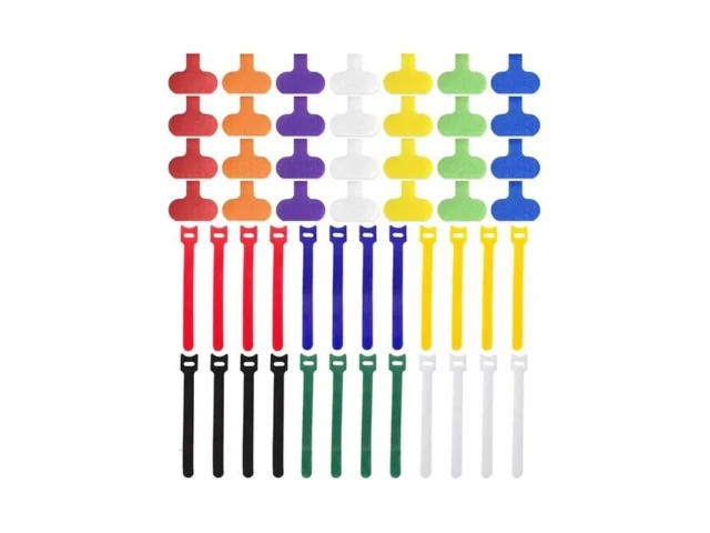 Cable Management Kit 28 Pcs Multi-color Cable… Code