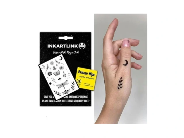 Inkartlink Women S Henna Finger Tattoos -… Coupon