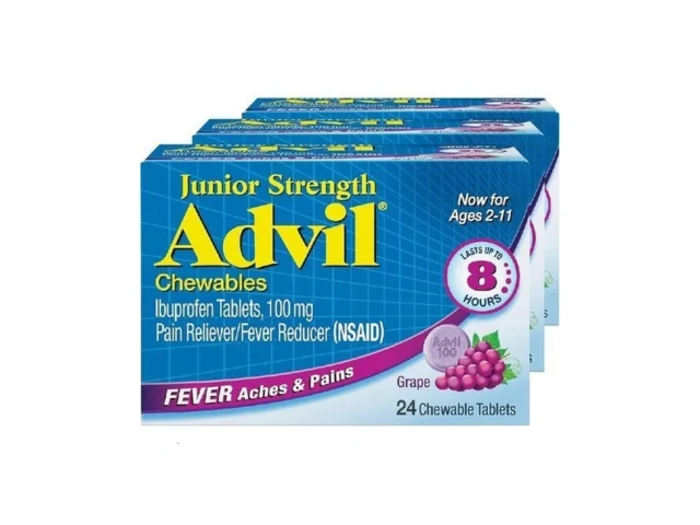 Advil Junior Strength Chewable Ibuprofen Pain… Coupon