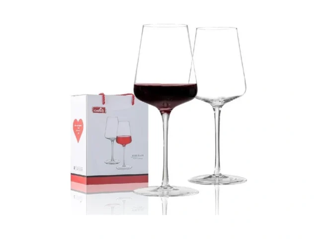 Cnsneg Wine Glasses Set Of 2 Premium Crystal Wine… Code