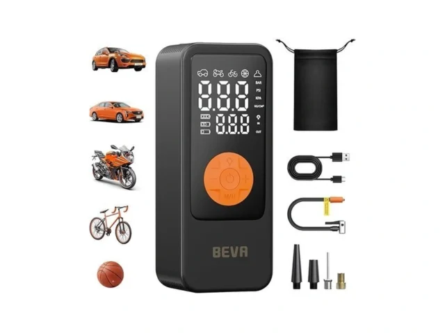 Beva Tire Inflator Portable Air Compressor 4x… Code