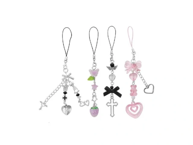 Agen Kgen Cute Y2k Phone Charm Aesthetic Keychain… Code