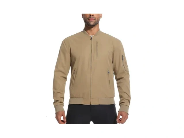 Purepear Men S Bomber Jackets Rib Knit With Chest… Code