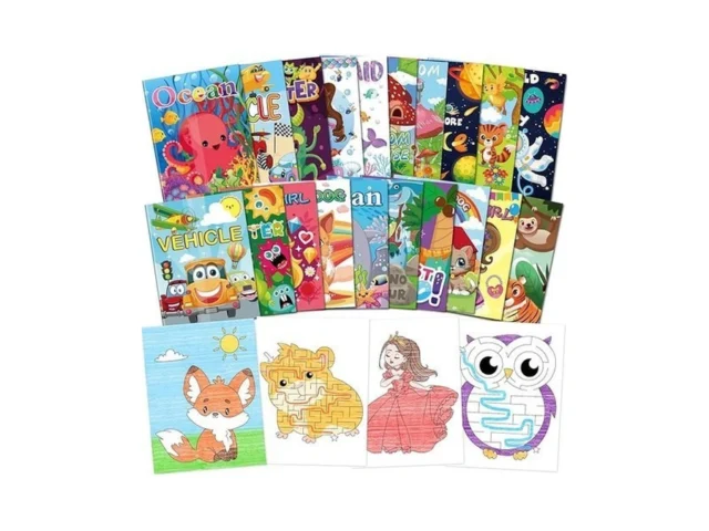 Elfew 20 Pack Small Coloring Books For Kids Ages… Code