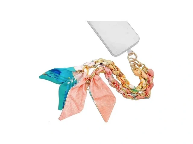Agen Kgen Wrist Strap With Silk Bow Ribbon Charm… Code
