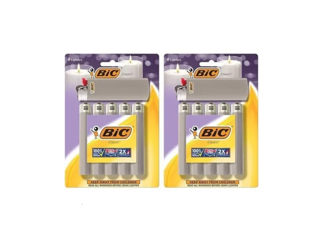 Bic Classic Maxi Pocket Lighter Gray 12-pack… Coupon