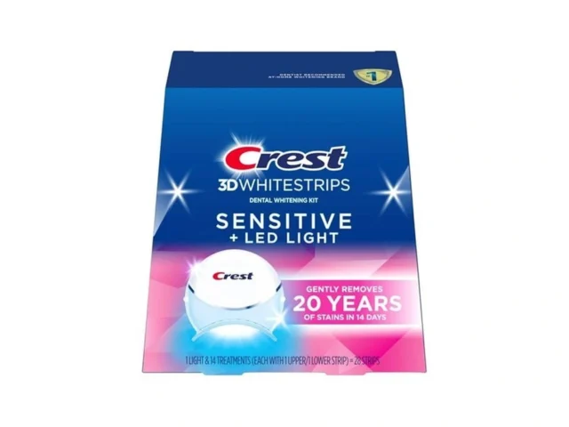 Crest 3d Whitestrips Sensitive Gentle Led Light… Coupon