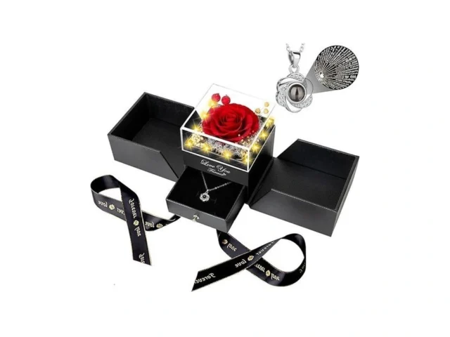 Enerleaf Preserved Red Real Rose-eternal Flowers… Coupon