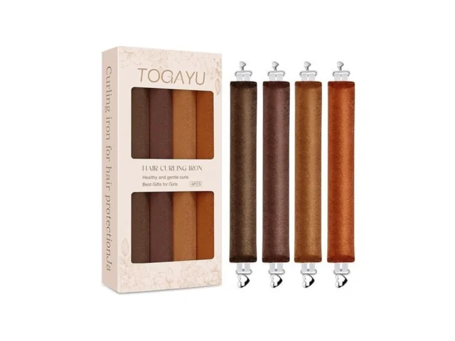 Togayu Heatless Curls Overnight Set – 4pcs Jumbo… Code