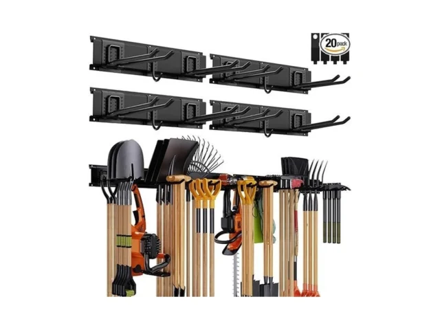 Waturis Garage Organizer – 64 Inch Wall Mount Tool… Code