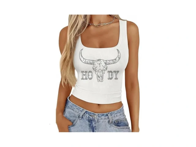 Yhhr Cowgirl Tank Top For Women Western Sleeveless… Code