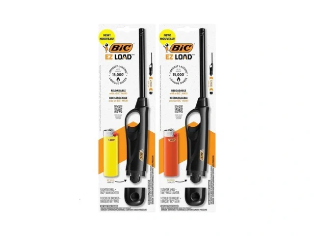 Bic Ez Load Reloadable Multi Purpose Lighter… Coupon
