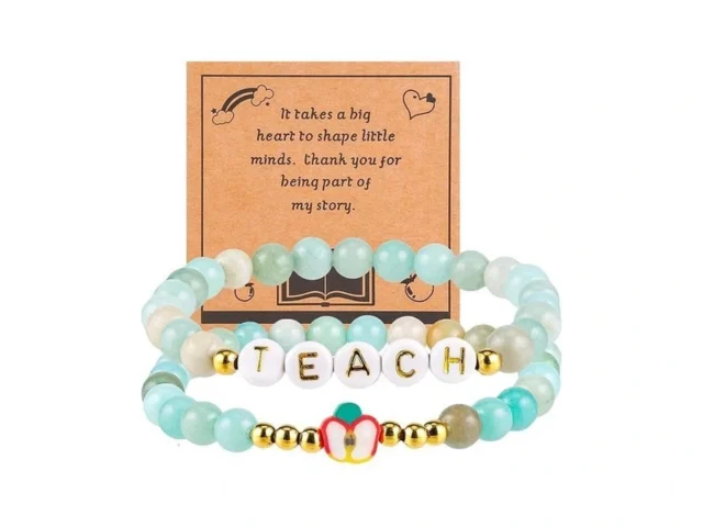 Vickhu Teacher Appreciation Gifts Natural Stone… Code