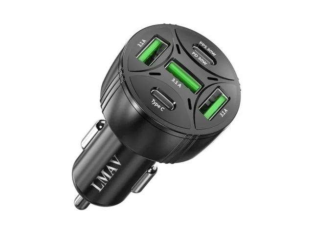 Usb C Car Charger Adapter 5 Ports 75w Pd 3 0 Car… Code