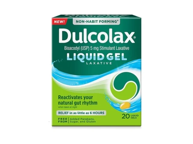Dulcolax Stimulant Laxative Liquid Gels Predictable…