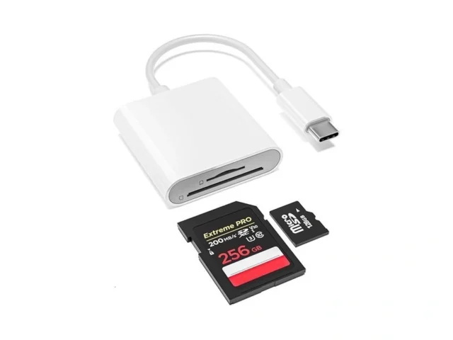 Usb-c Sd Card Reader Dual Slot For Sd Microsd Cards… Code