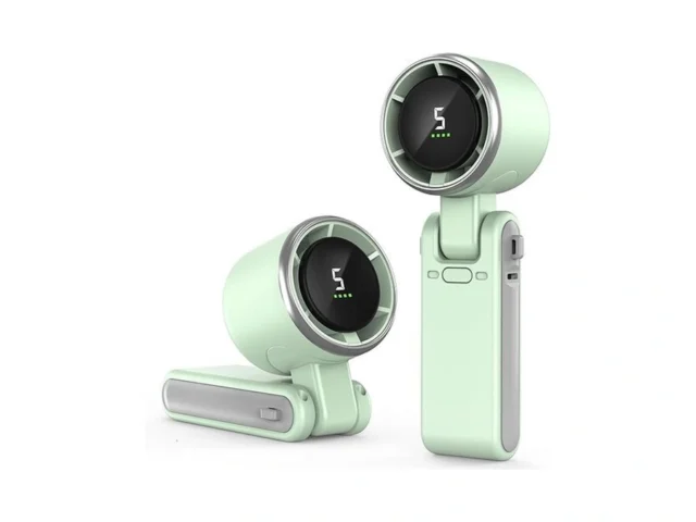 Portable Handheld Turbo Fan 180 Foldable Mini Desk… Code