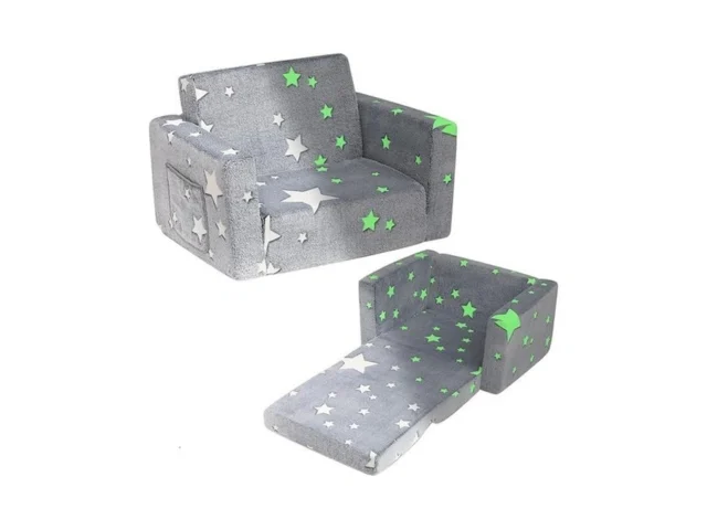 Alimorden 2-in-1 Toddler Fold Out Couch Comfy… Code