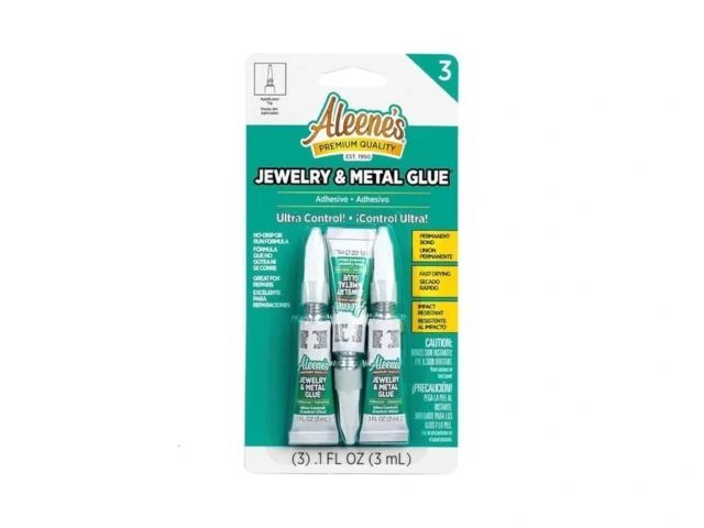 Aleene S Jewelry Metal Glue 0 1 Oz 3-pack – Instant…
