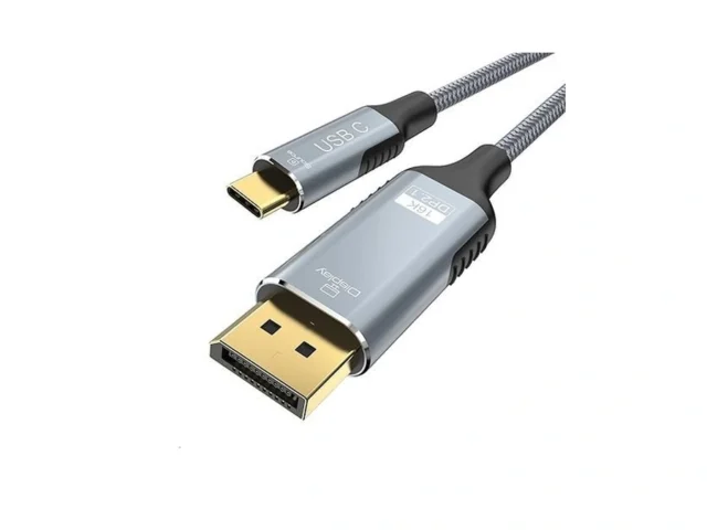 Anehmeta Usb C To Displayport 2 1 Cable 16k 30hz 8k… Code