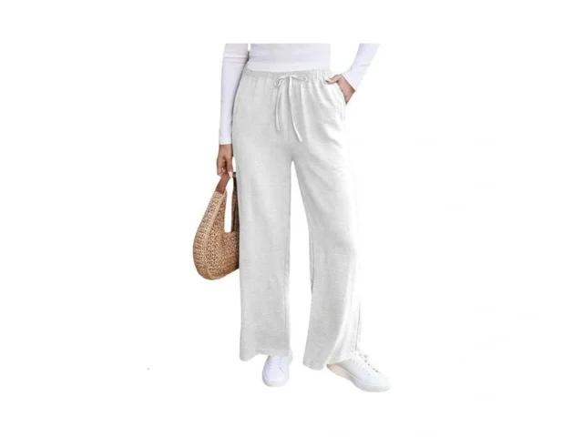 Cocomarts Women Pants Wide Leg High Waist Palazzo… Code