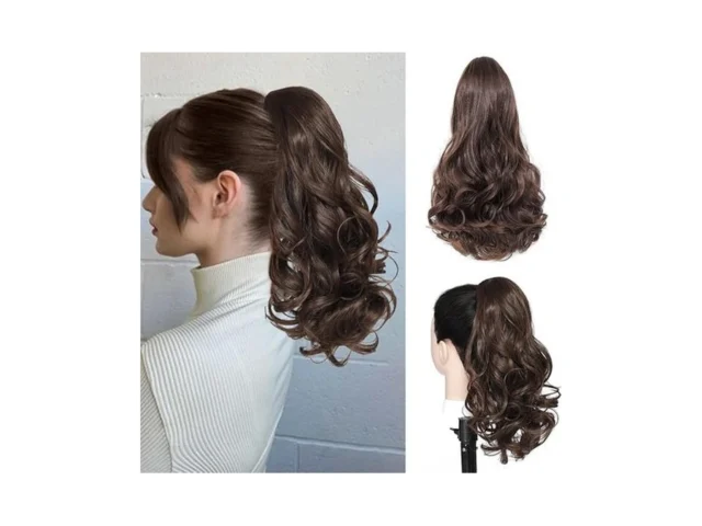 Mychanson 16 Inch Ponytail Extension Drawstring… Code