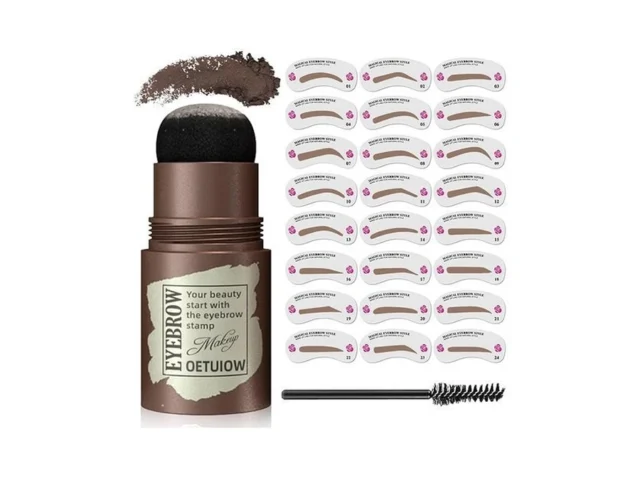 Eyebrow Stamp And Eyebrow Stencil Kit Eye Brow… Code