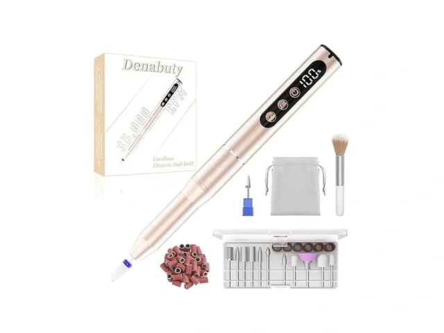 Denabuty Electric Nail Drill Cordless 35000rpm… Code