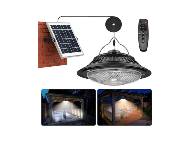 Uponun Solar Pendant Lights Motion Sensor 5 Modes… Code