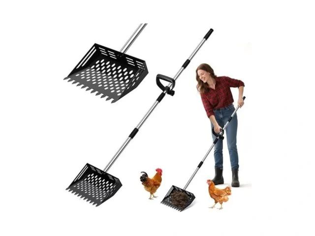 2-in-1 Chicken Poop Scooper Rake 38 To 66… Code