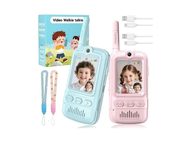 Artman Video Walkie Talkies For Kids 2 Pack… Code