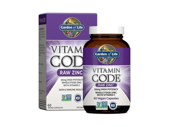 Garden Of Life Zinc Supplements 30mg High Potency… Coupon