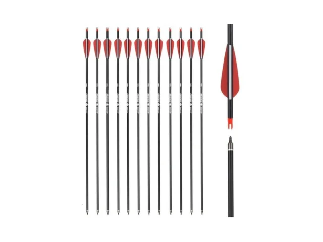 26 Inch Carbon Arrow Hunting Arrows With 100 Grain… Code