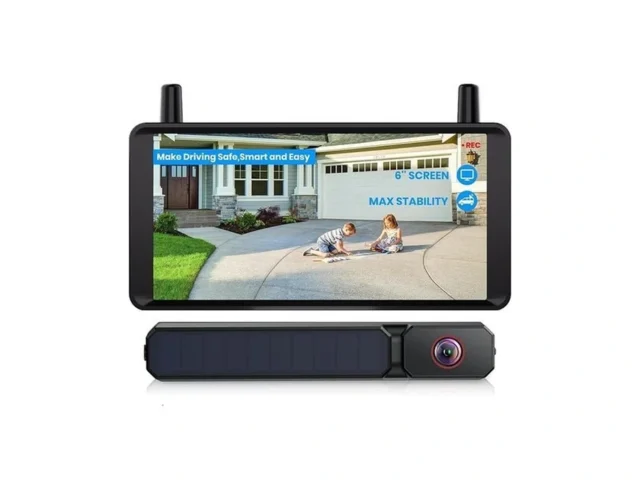 Auto-vox 6 Inch Solar Backup Camera Wireless 2… Code