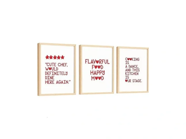 Excool Club Red Kitchen Art – 12×16 Funny Kitchen… Code
