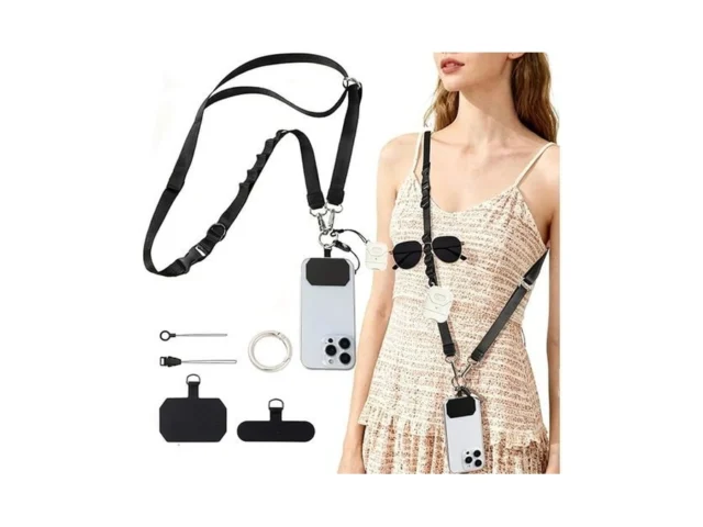 Cell Phone Lanyard With Detachable Phone Wrist… Code