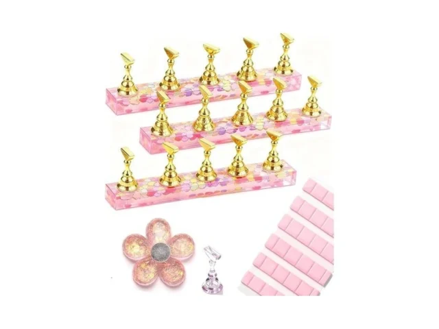 Nail Stand For Press On Nails 3 Set Acrylic Nail… Code