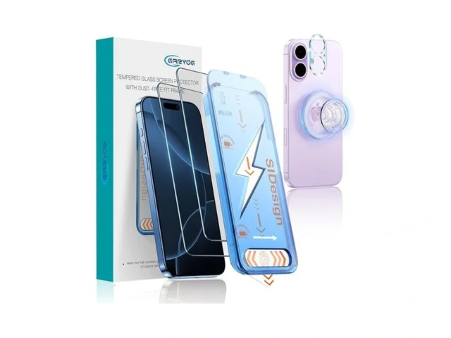 Garyog 2 Packs For Iphone 17 Screen Protector Easy… Code