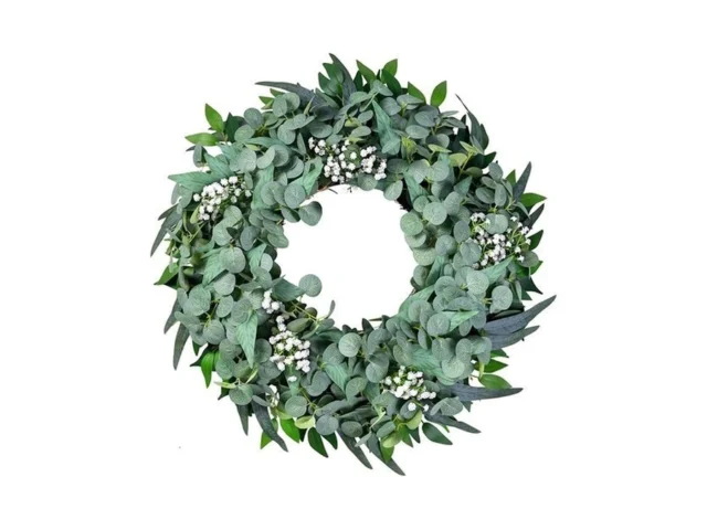 Eucalyptus Wreath For Front Door All Seasons 20-22… Code