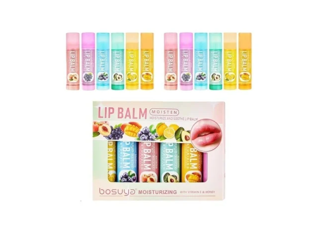 Lip Balm 12 Pack – Hydrating Repairing For Delicate… Code