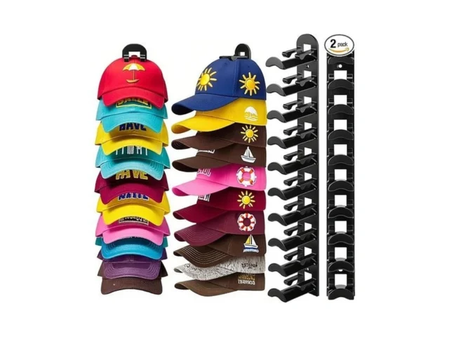 Yonsya 2 Pack Hat Hook Organizer For Baseball Caps… Code