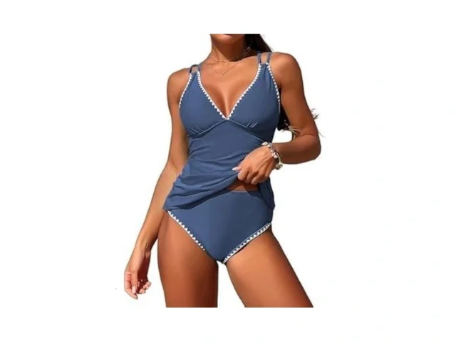 Jillumi Plus Size Tankini Swimsuits For Women Color… Code