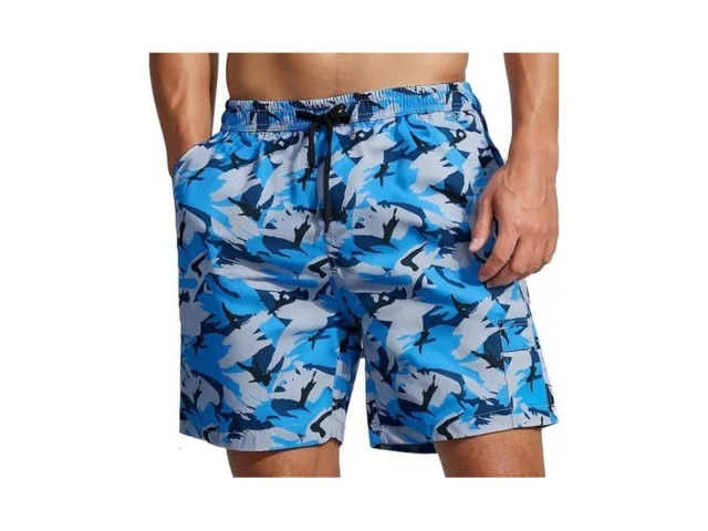 Madhero Mens Swim Trunks Quick Dry Funny Print… Code