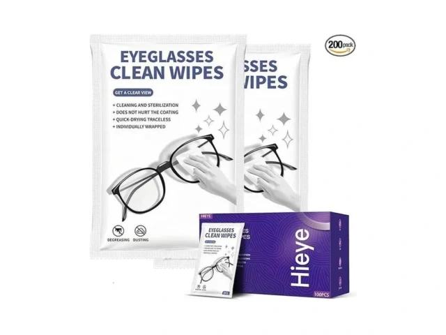 200 Count Lens Wipes For Eyeglass – Cleaner Wipes… Code