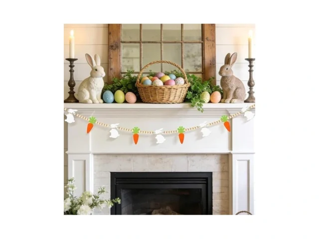 Easter Decorations Pre-assembled Easter Garland… Code