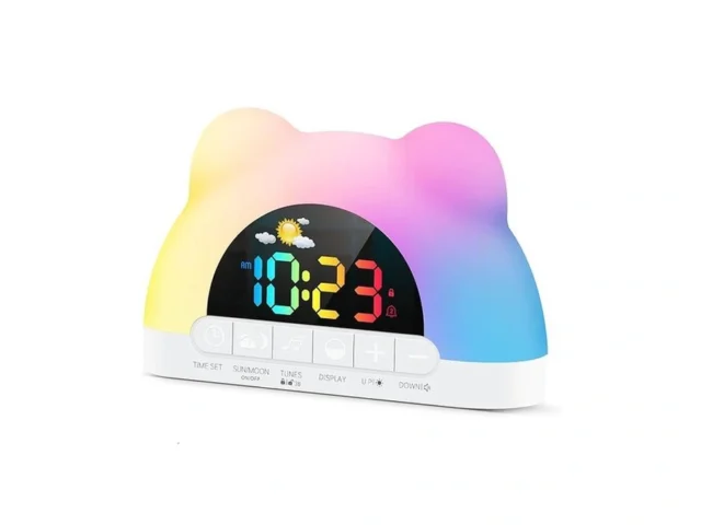 Azyh Alarm Clock For Kids Ok To Wake Clock With… Code