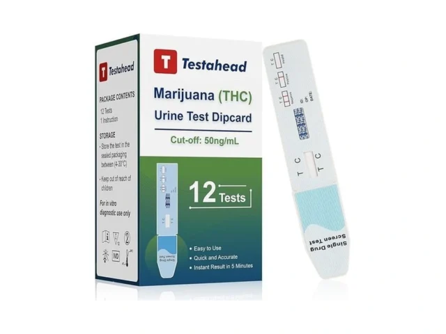Thc Drug Test Kit 12 Thc Test Strips For Urine Fast… Code