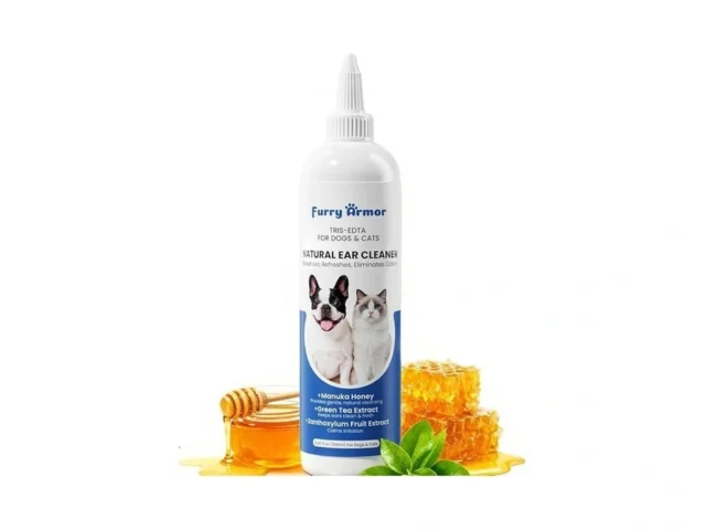 Furry Armor Itch Relief Ear Cleaner For Dogs Cats… Coupon