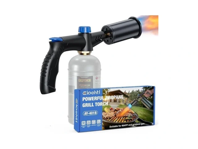 Propane Torch With Ergonomic Handle One-touch… Coupon