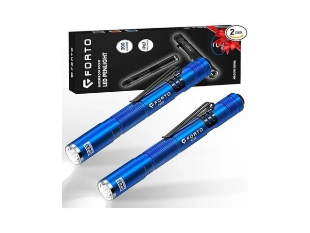 Forto Led Pen Light 200 Lumens Pocket Flashlight… Coupon